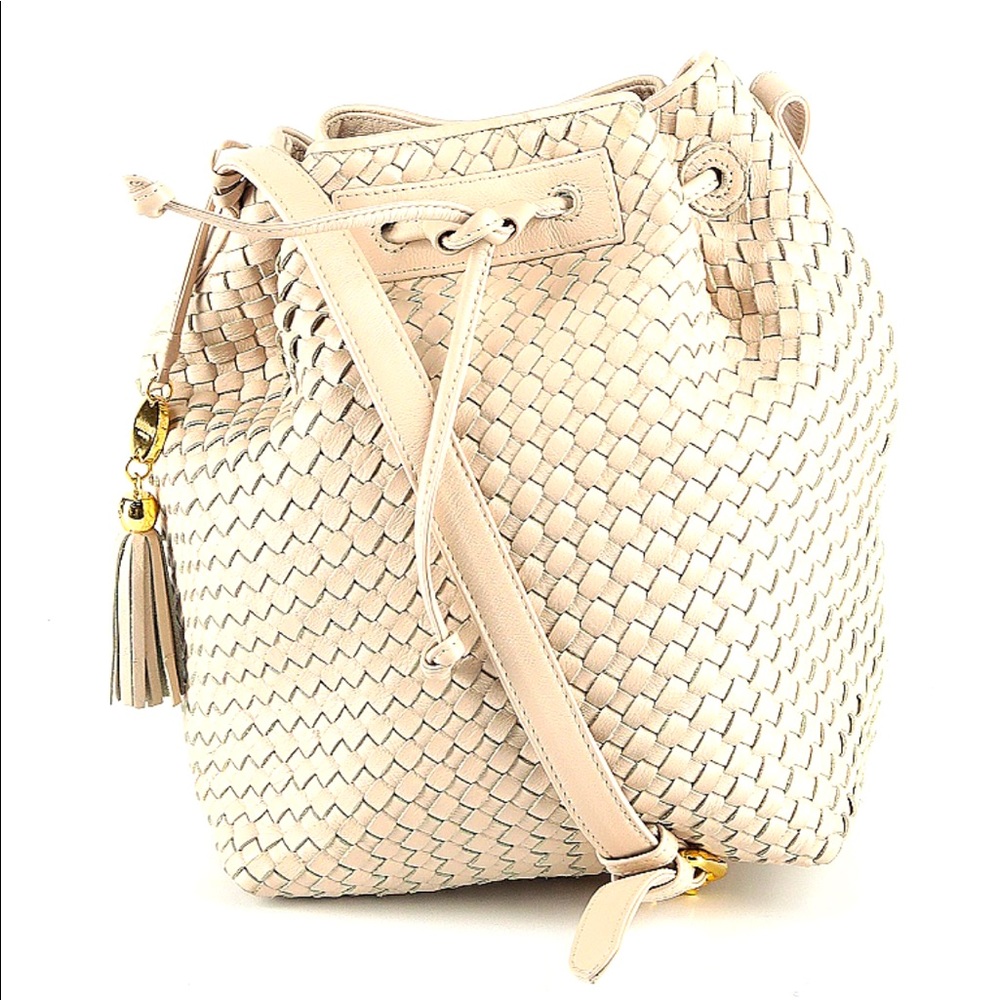 Waterlily GENUINE LEATHER hobo style bag